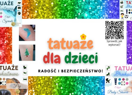 Tatuaże dla Dzieci, Tatuaże Brokatowe - TatuazeDlaDzieci.pl