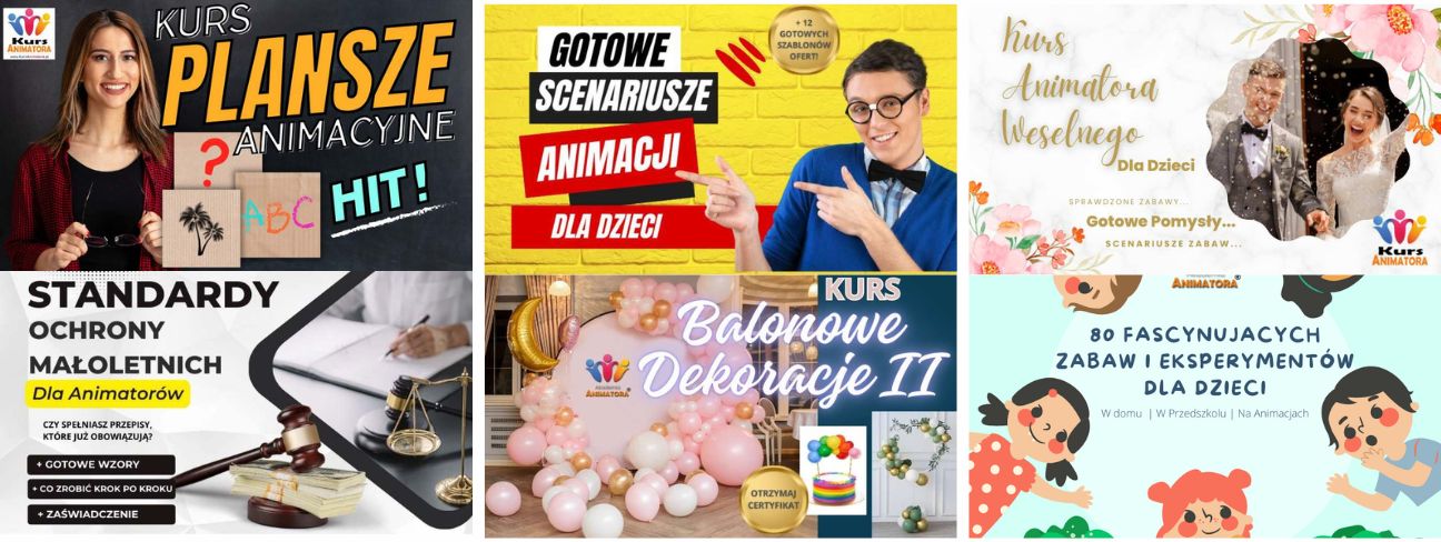 KursAnimatora.pl – kursy online dla animatorów, rozwój i certyfikat