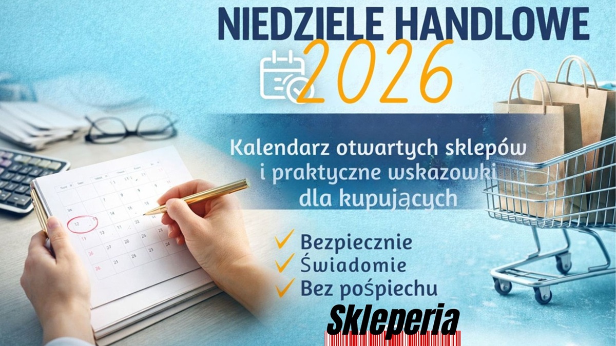 Niedziele handlowe 2026 – kalendarz otwartych sklepów i praktyczne wskazówki dla kupujących
