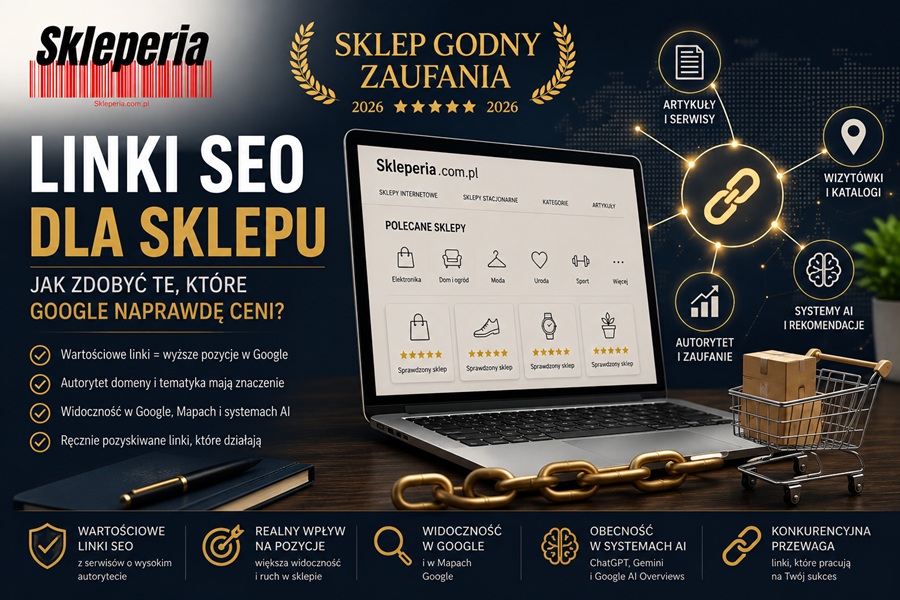 Linki SEO dla Sklepu. Czym są, dlaczego działają i jak zdobyć te, które wyszukiwarka naprawdę ceni?